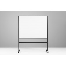 Kampanjpris !  Mobil dubbelsidig whiteboardtavla One Design